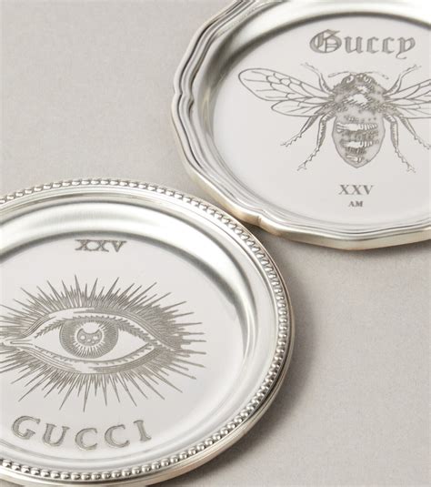 gucci coaster|gucci flatware set.